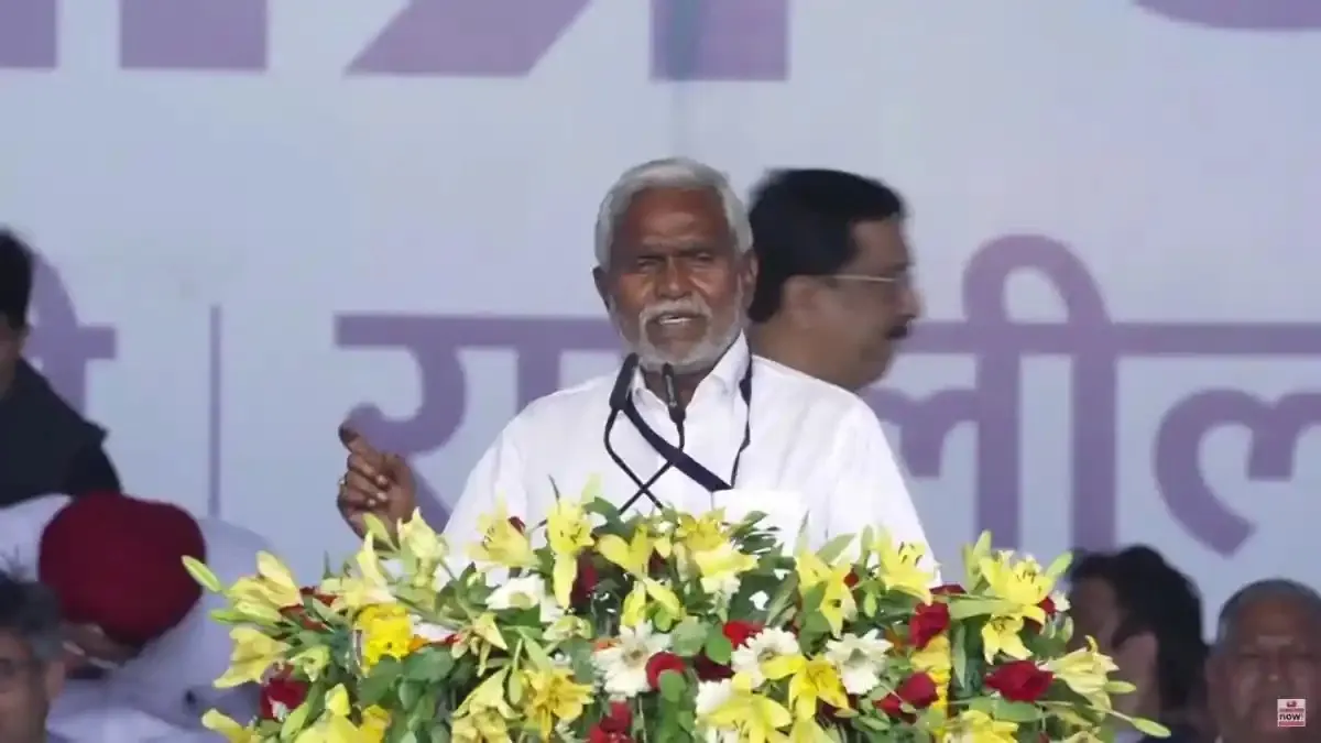मुख्यमंत्री चंपाई सोरेन ने कहा- अत्याचार के खिलाफ लड़ाई झारखंड से शुरू होगी और केंद्र की सरकार को हटा कर ही खत्म होगी