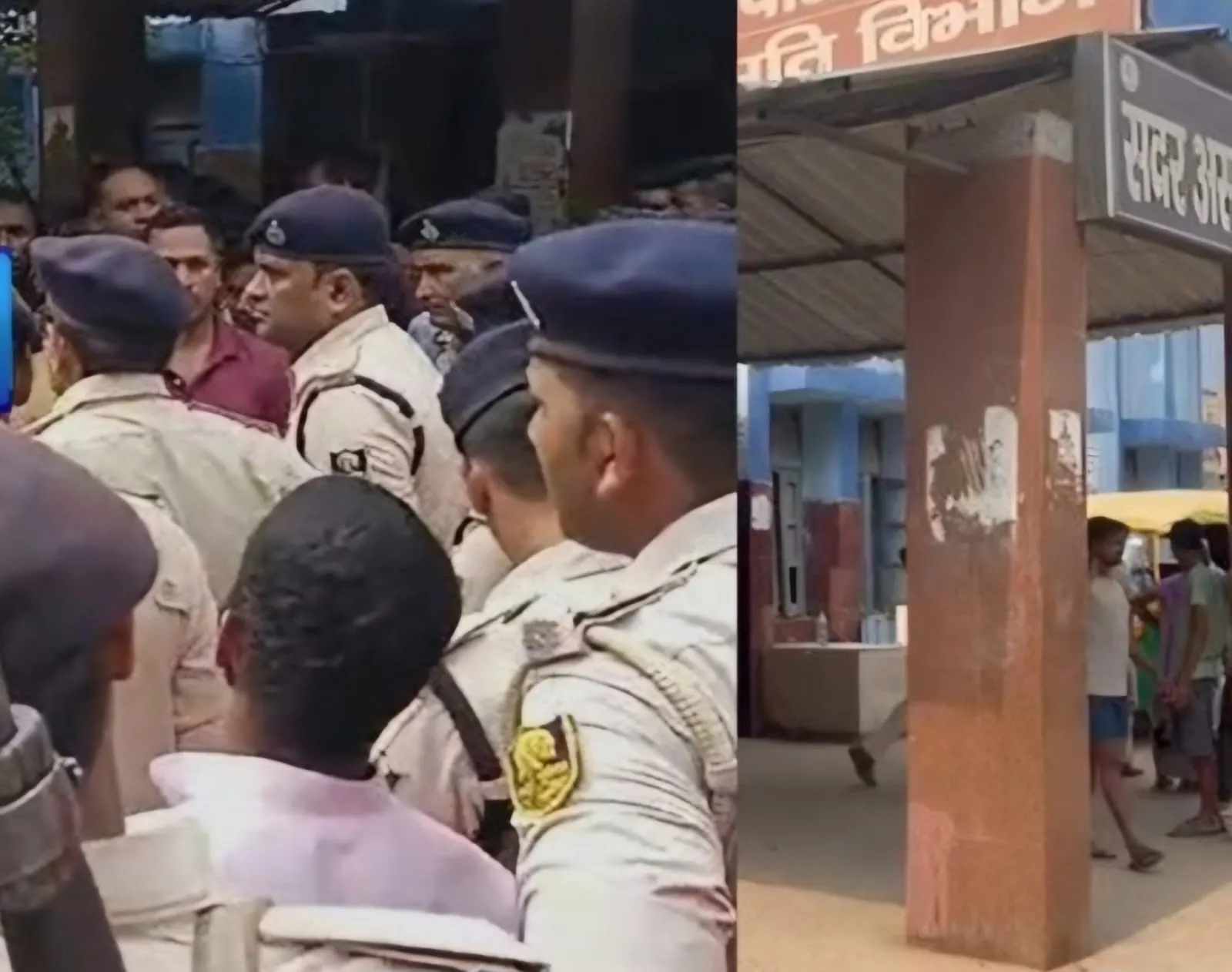 बवाल के बाद छावनी में तब्दील हुआ छपरा -कमीश्नर-डीआईजी-एसपी -डीएम समेत आला अधिकारी घटनास्थल पर कर रहे हैं कैंप