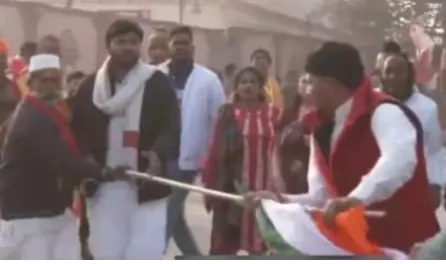अयोध्या में कांग्रेस नेताओं के साथ हुई मारपीट