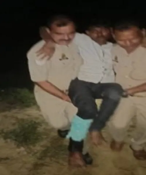 मुठभेड़ में बच्ची से दुष्कर्म के प्रयास और हत्याराेपी गिरफ्तार, पैर में लगी गाेली