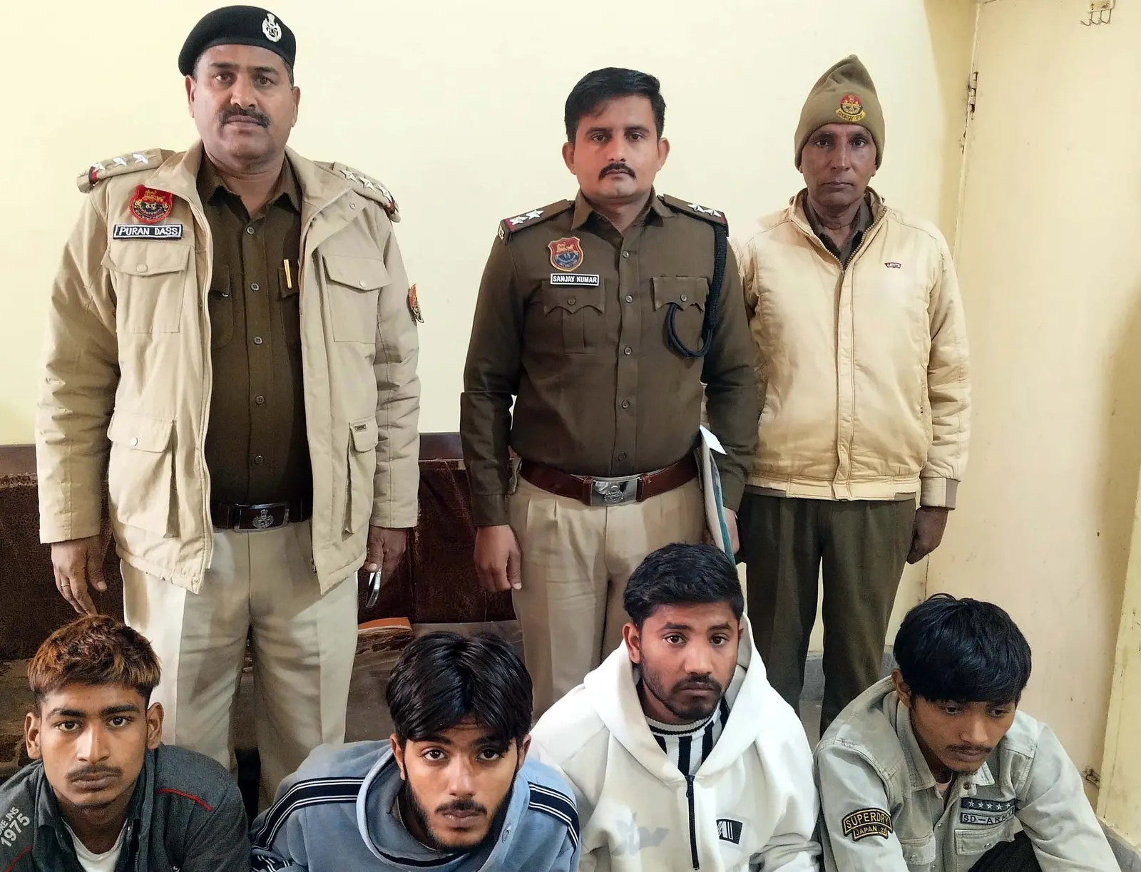 जींद : ट्रक चालक से लूटपाट करने के चार आरोपित काबू