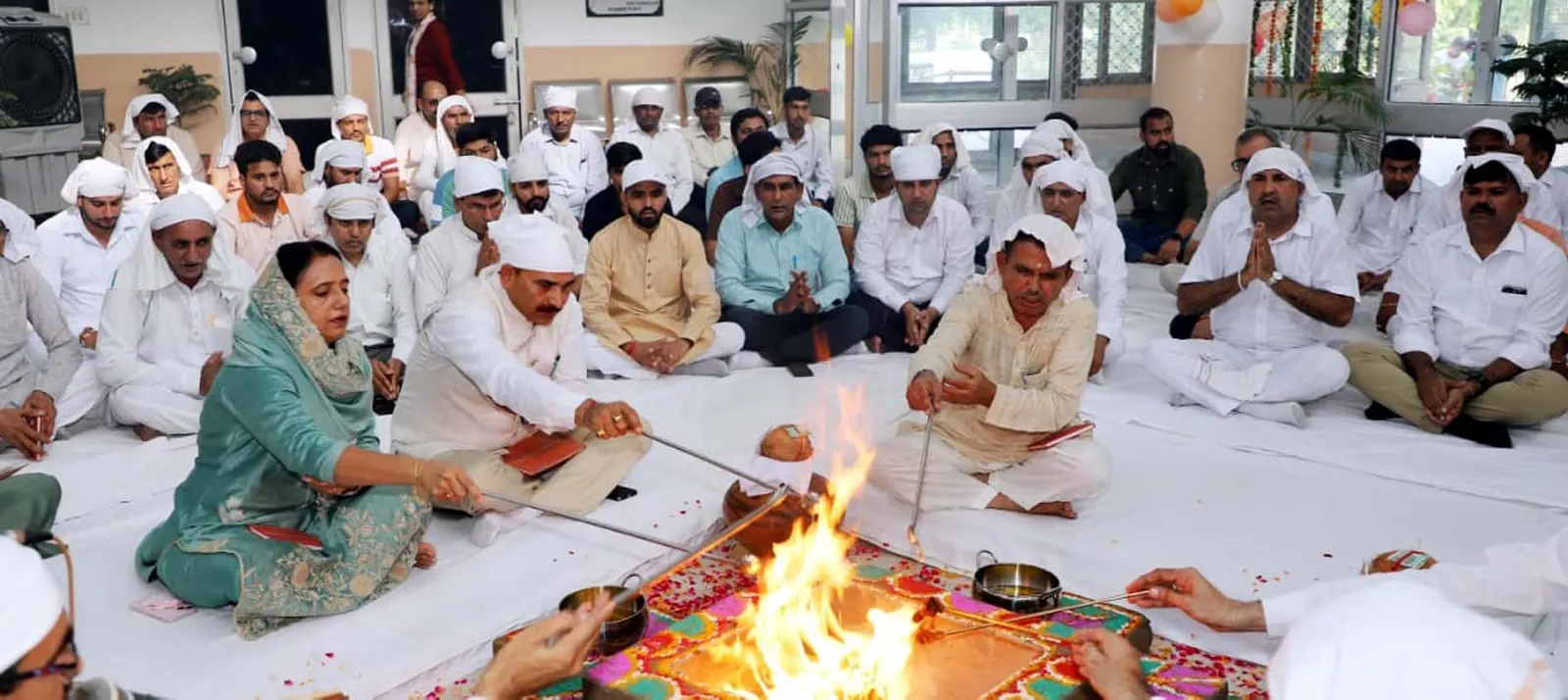 हिसार : गुरु जम्भेश्वर विवि में श्रद्धा एवं उल्लास से मनाया भगवान श्रीकृष्ण एवं गुरु जंभेश्वर जी महाराज जन्मोत्सव