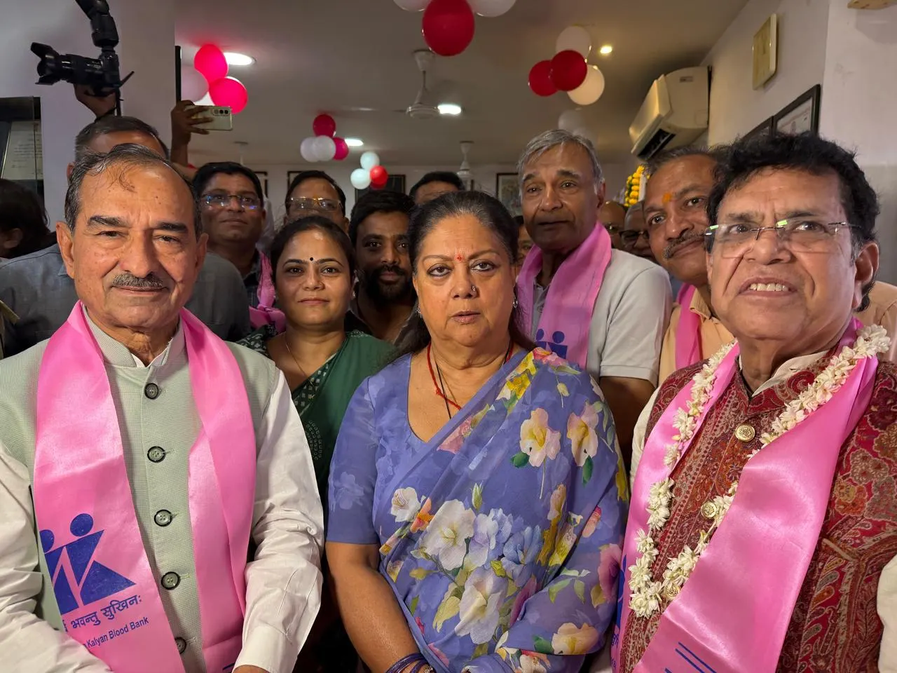 रक्तदान सर्वोच्च मानव सेवा, हर स्वस्थ व्यक्ति बने जीवनदाता : वसुंधरा राजे