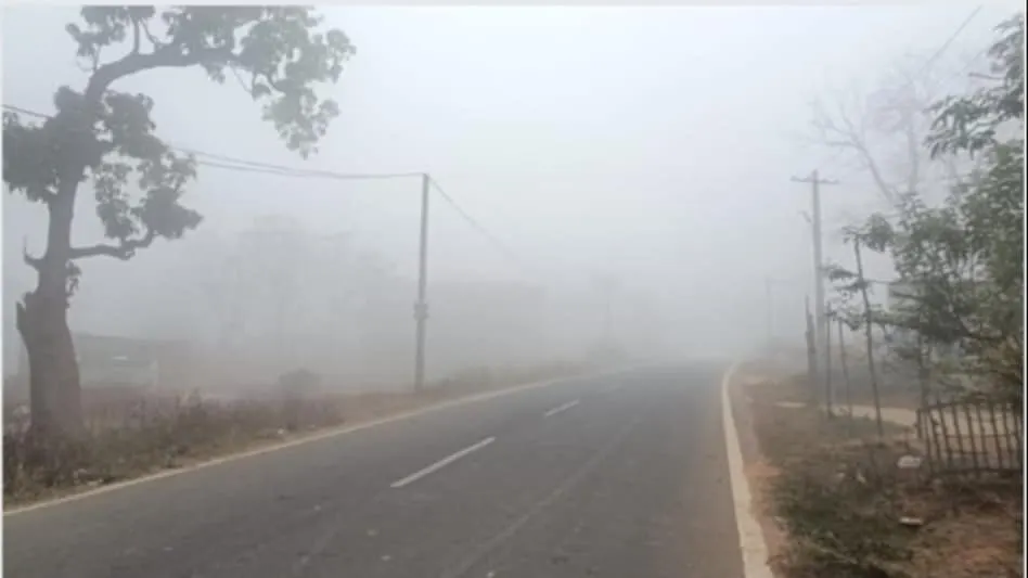 झारखंड में बादल और कुहासे से बढ़ी ठंड, अधिकतम तापमान में गिरावट