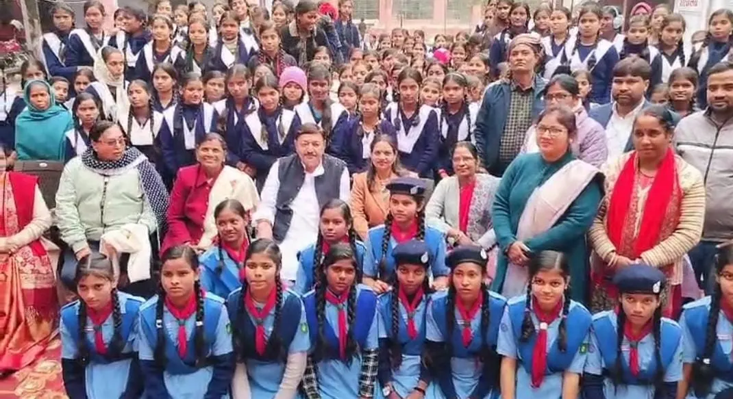 नवनिर्मित विद्यालय भवन का विधायक ने किया उद्घाटन