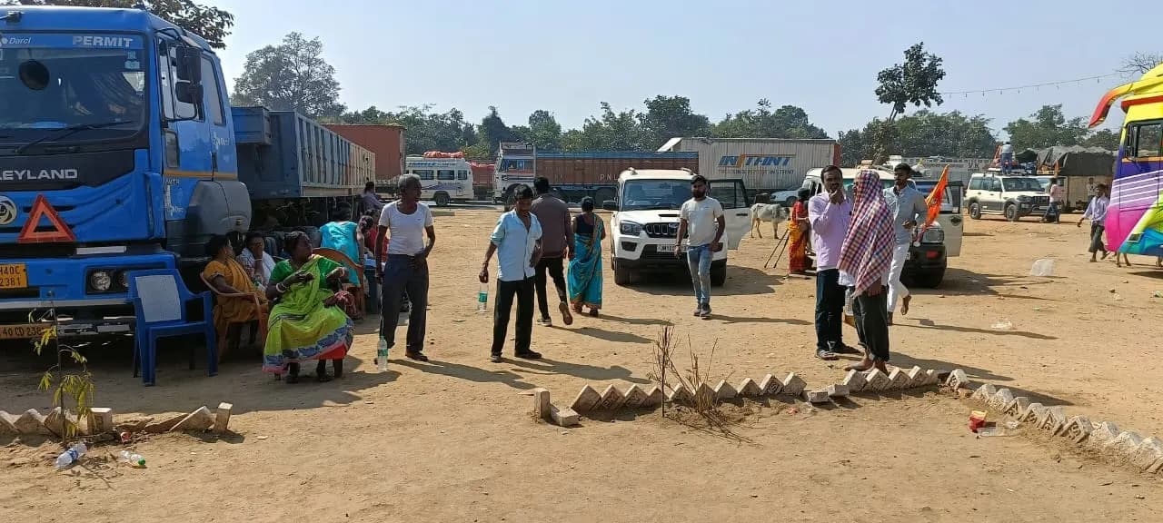 झारखंड बिहार बार्डर सील,वाहनों की लगी लंबी कतार