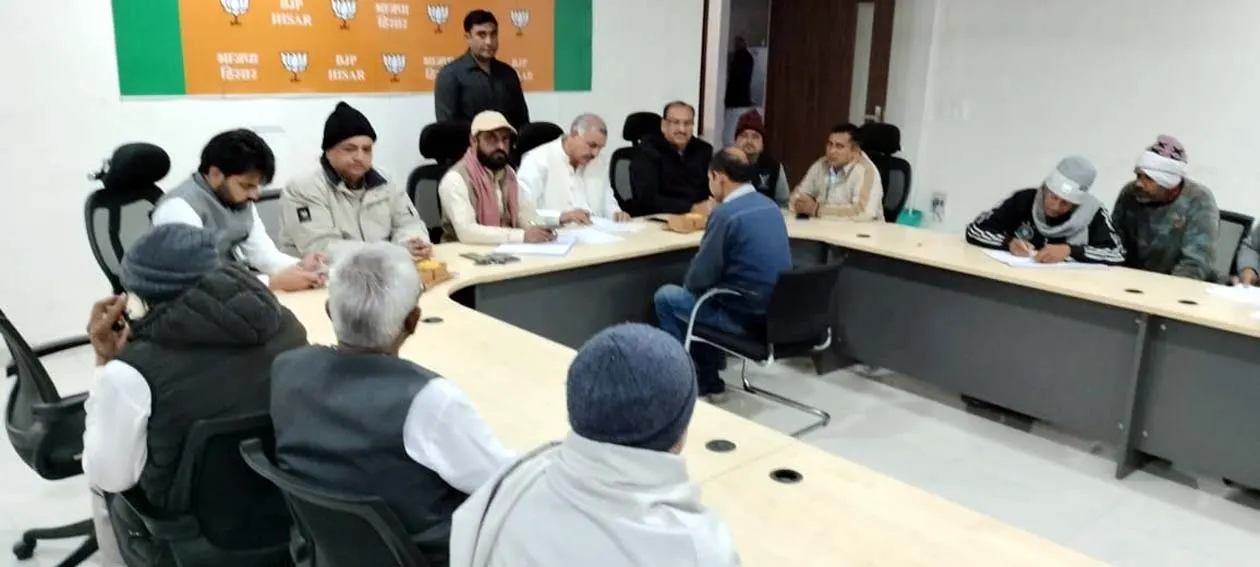 हिसार : केंद्र व प्रदेश सरकार ने जनता के लिए अनेक योजनाएं शुरू की : रणधीर पनिहार