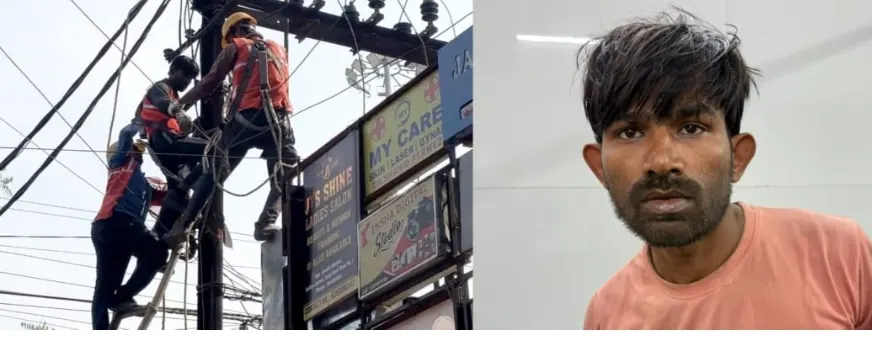 जमशेदपुर के मानगो में 11 केवी ट्रांसफ़ॉर्मर पर काम करने के दौरान मजदूर झुलसा