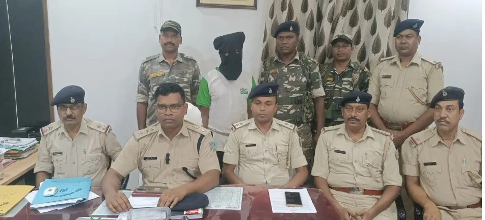अवैध हथियार के साथ युवक गिरफ्तार