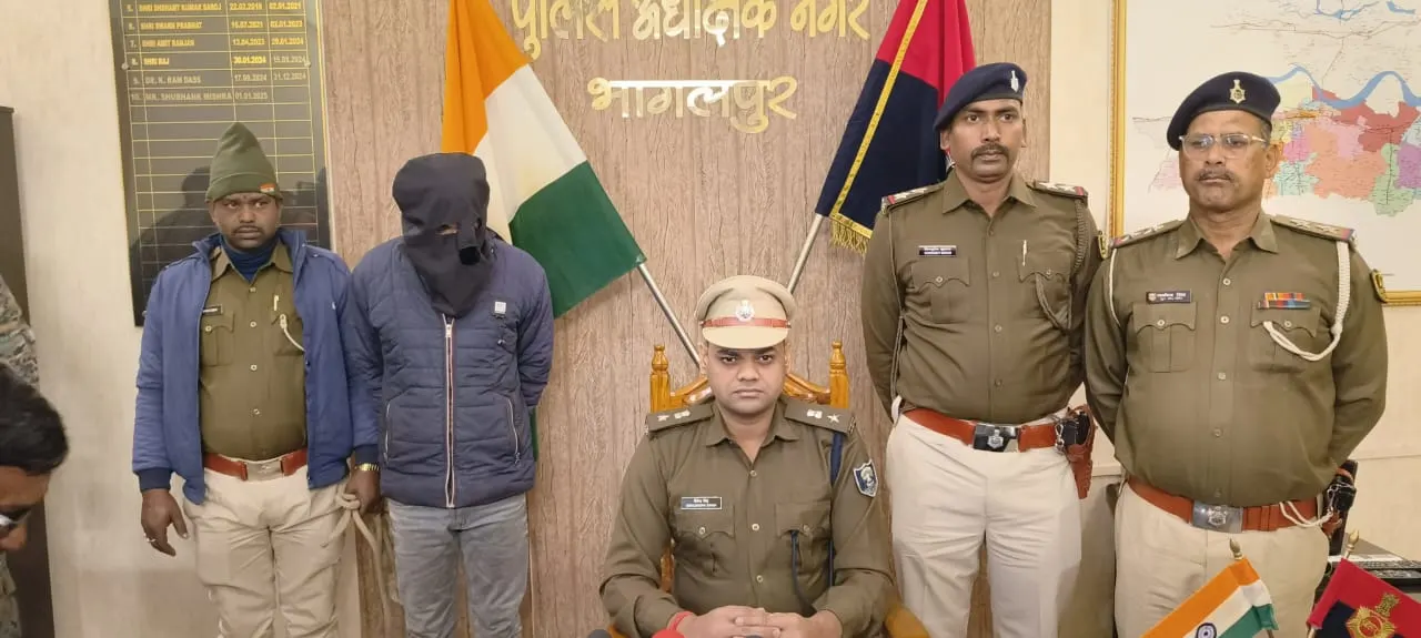 हथियार और स्मैक के साथ एक अपराधी गिरफ्तार