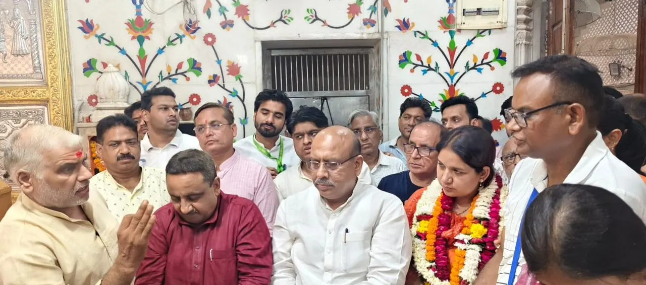 विधायक पूनम शर्मा भारद्वाज ने शुरू की कावड़ यात्रा, दिल्ली की उन्नति और महिला सशक्तिकरण को समर्पित