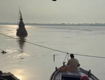 अगले 48 घंटे में वाराणसी में गंगा नदी खतरे के निशान को छू जाने की संभावना
