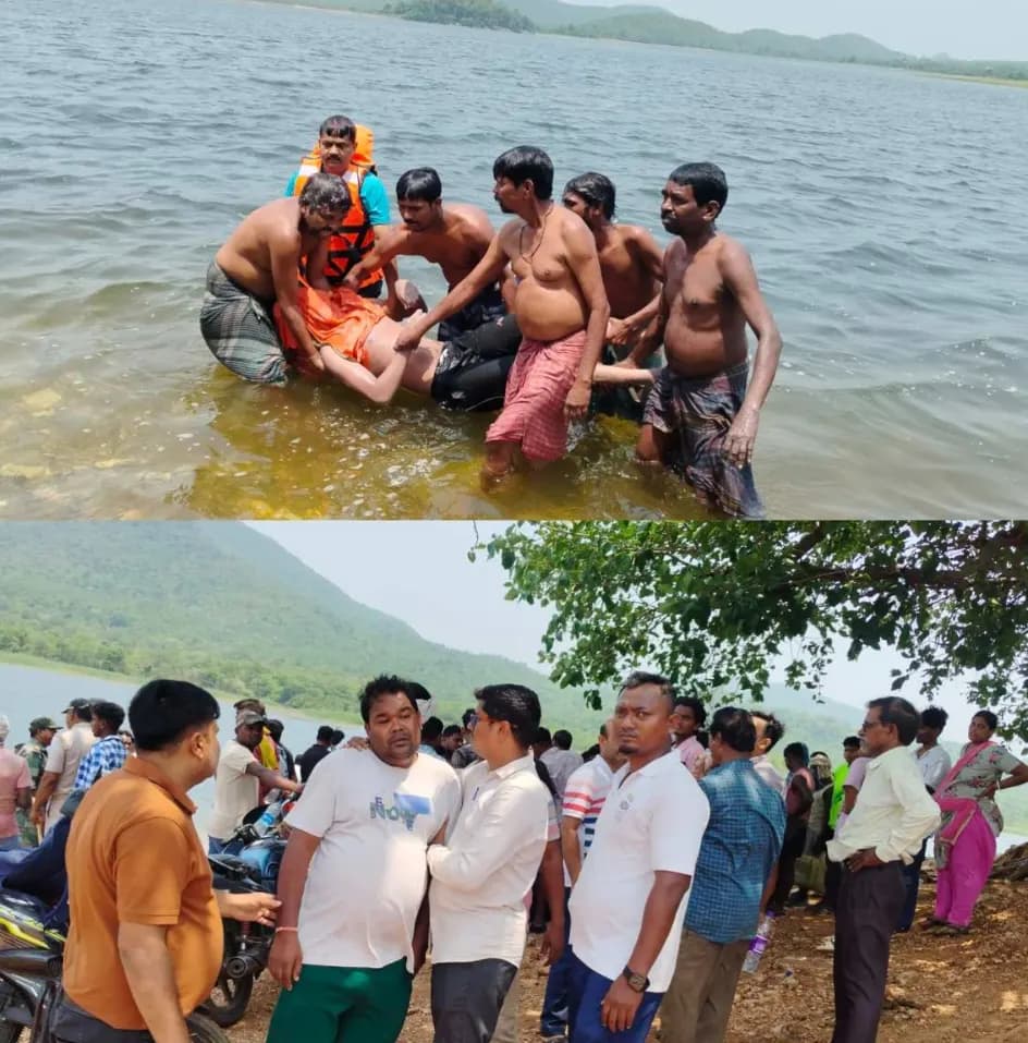 डिमना लेक में डूबे छात्र प्रतीक रजक का शव बरामद, दूसरे की तलाश जारी