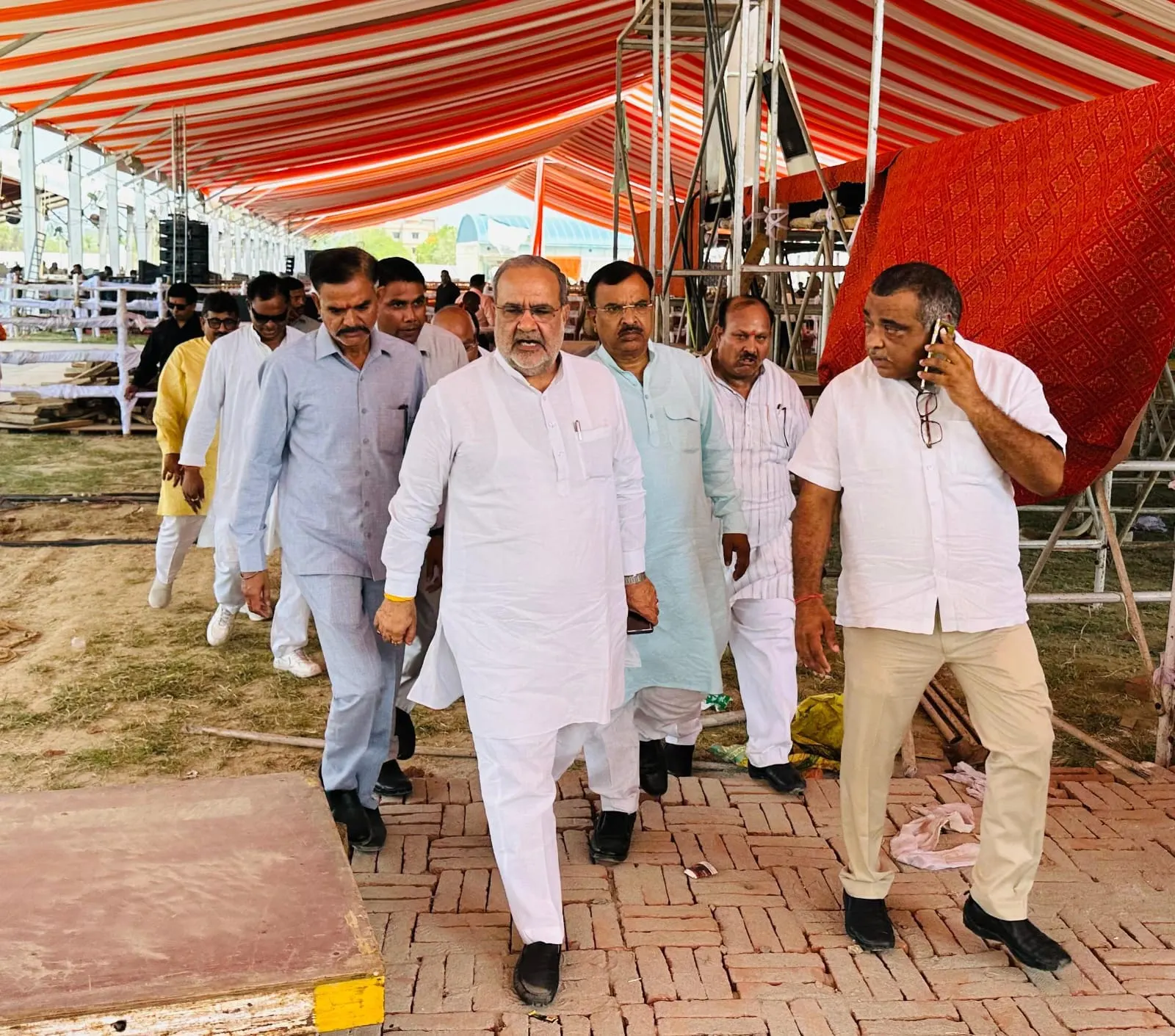 पीएम माेदी 30 मई काे आ रहे कानपुर, भाजपा प्रदेश अध्यक्ष ने सभा स्थल का लिया जायजा