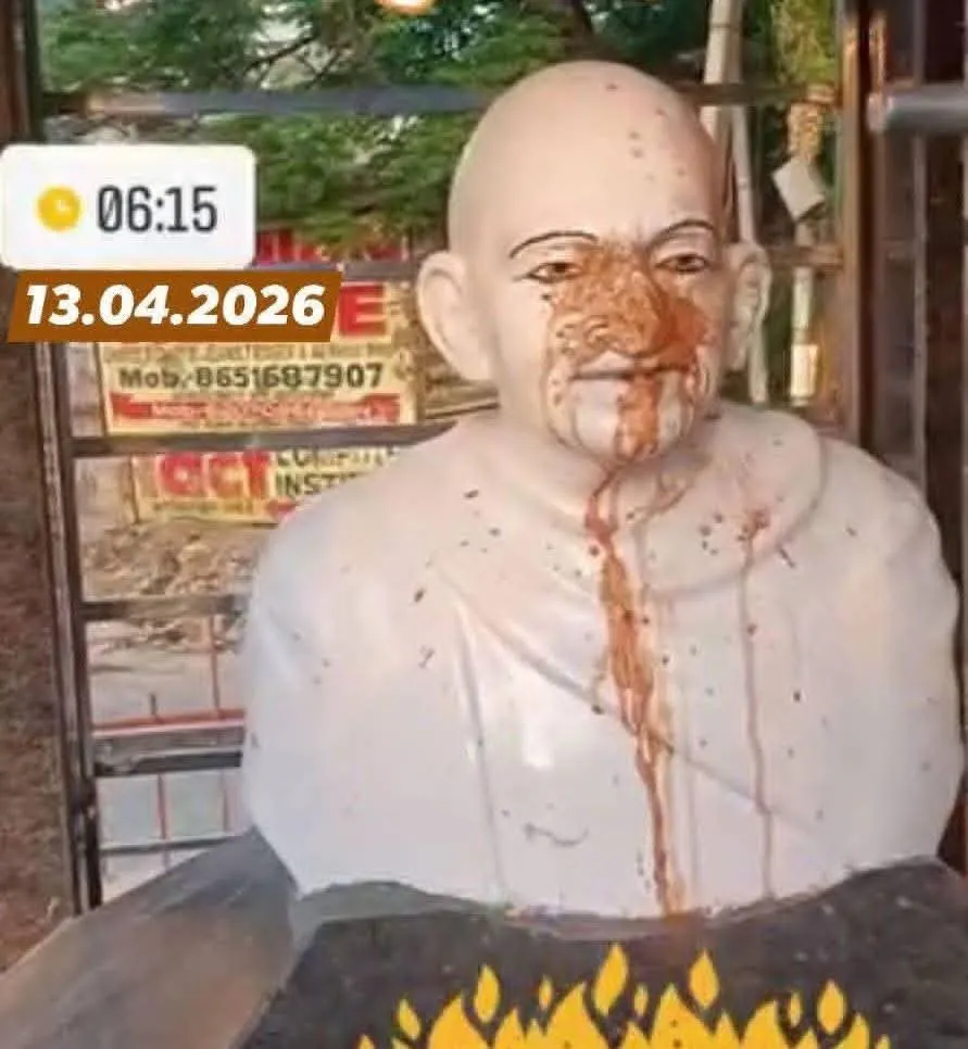 सीवान में तनाव: गांधी और चंदू की मूर्ति के अपमान से भड़का गुस्सा, 24 घंटे में दो बड़ी घटनाएं
