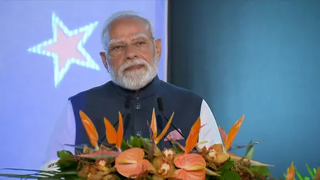 पीएम मोदी बोले- भारत वैश्विक विकास का लॉन्च पैड