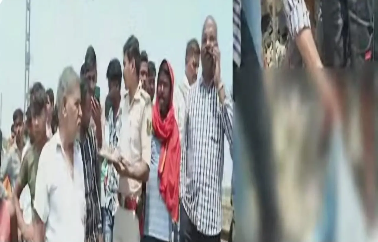 ट्रेन से कटकर चार लोगों की दर्दनाक मौत -मृतकों में दो बच्चे शामिल