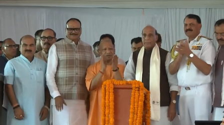 लखनऊ को मिली नौसेना शौर्य वाटिका, सीएम योगी ने किया उद्घाटन
