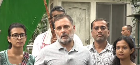 राहुल गांधी बोले- छात्रों की मांग साफ, धर्मेंद्र प्रधान को हटाओ