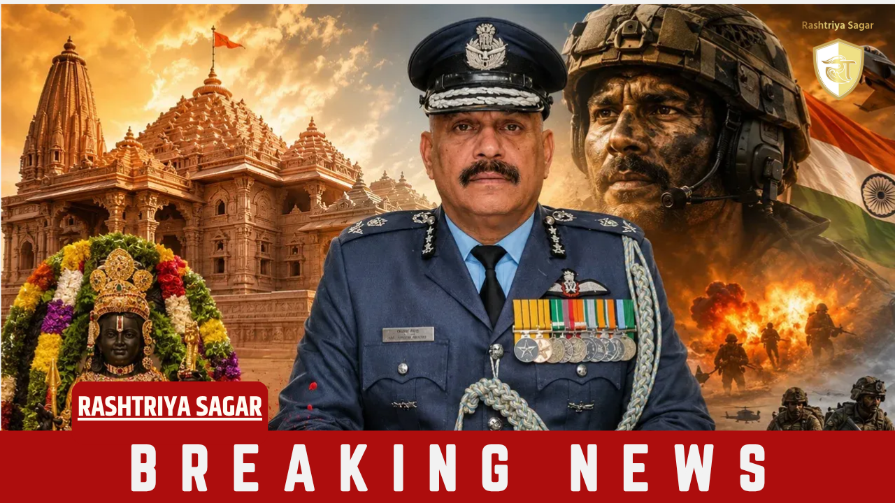 राम मंदिर ट्रस्ट को मिला पहला CEO: पूर्व फाइटर पायलट जितेंद्र मिश्रा बने नए CEO, अखिलेश यादव ने कसा तंज