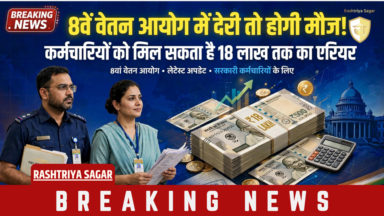 8th Pay Commission: फिटमेंट फैक्टर बढ़ने से सैलरी में आएगा बंपर उछाल, जानिए पूरी डिटेल