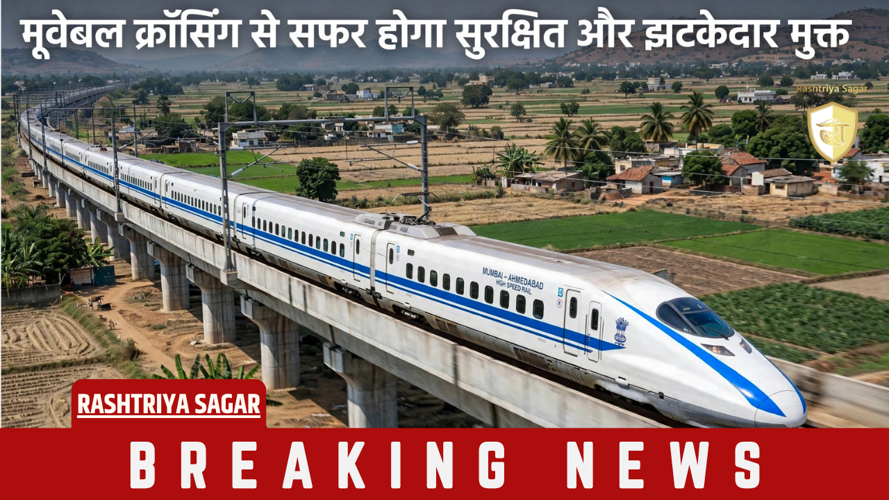 भारत की बुलेट ट्रेन: 320 किमी/घंटे की रफ्तार पर भी बिना झटके के ट्रैक बदलेगी ट्रेन, अपनाई गई ये तकनीक