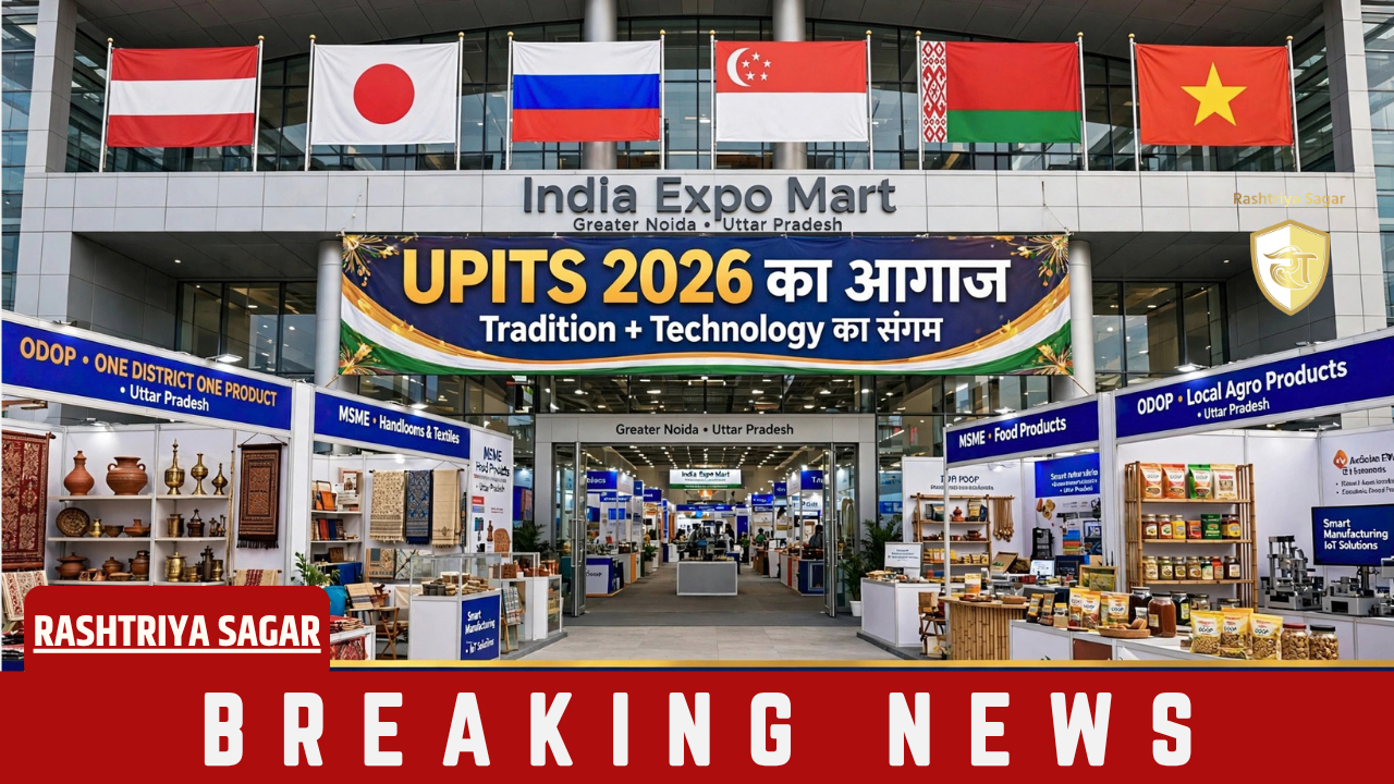 ग्रेटर नोएडा में UPITS 2026 का शंखनाद, अमित शाह ने किया उद्घाटन, सीएम योगी बोले- ये ट्रेडिशन और टेक्नोलॉजी का संगम