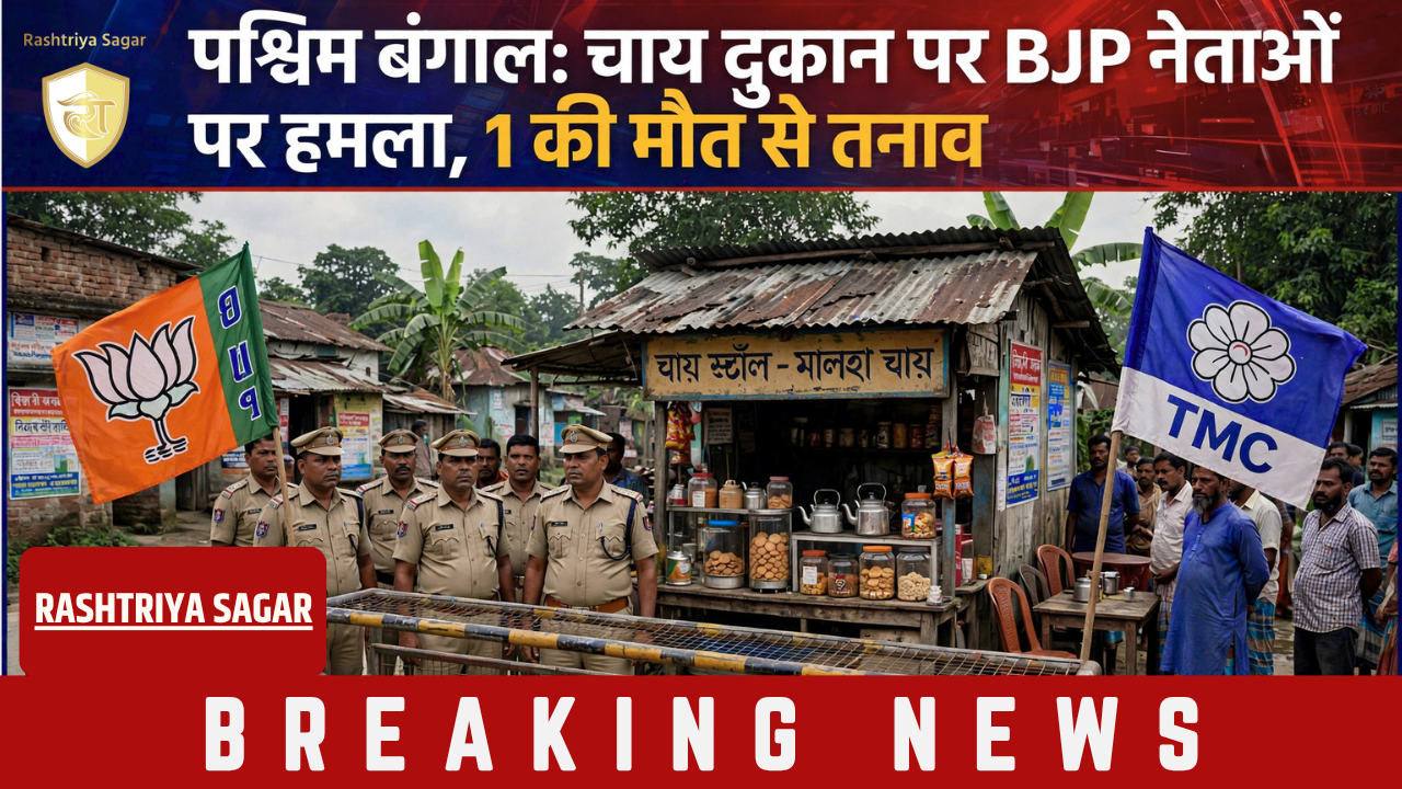 पश्चिम बंगाल में खूनी सियासत: चाय दुकान पर BJP नेताओं पर जानलेवा हमला, 1 कार्यकर्ता की मौत, 5 घायल