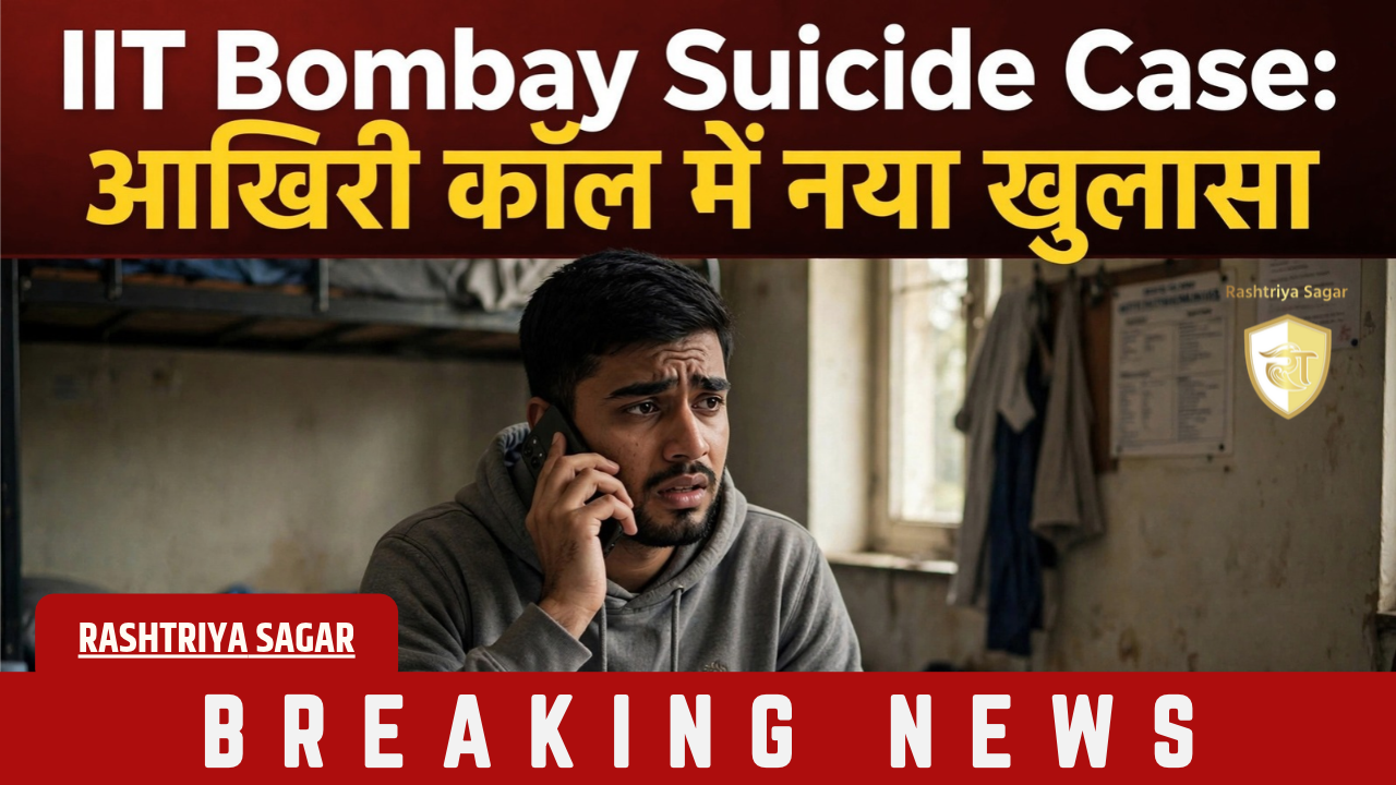 Sahil Wakode Death: IIT Bombay छात्र ने मौत से पहले महिला मित्र को आखिरी कॉल में कहा - 'मुझसे गलती हो गई, पेपर...'