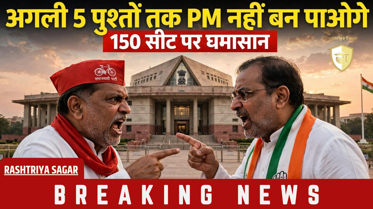 अखिलेश की पार्टी ने 150 सीटों की मांग पर उड़ाया कांग्रेस का मजाक, बोले- अगली 5 पुश्तों तक PM नहीं बन पाओगे...
