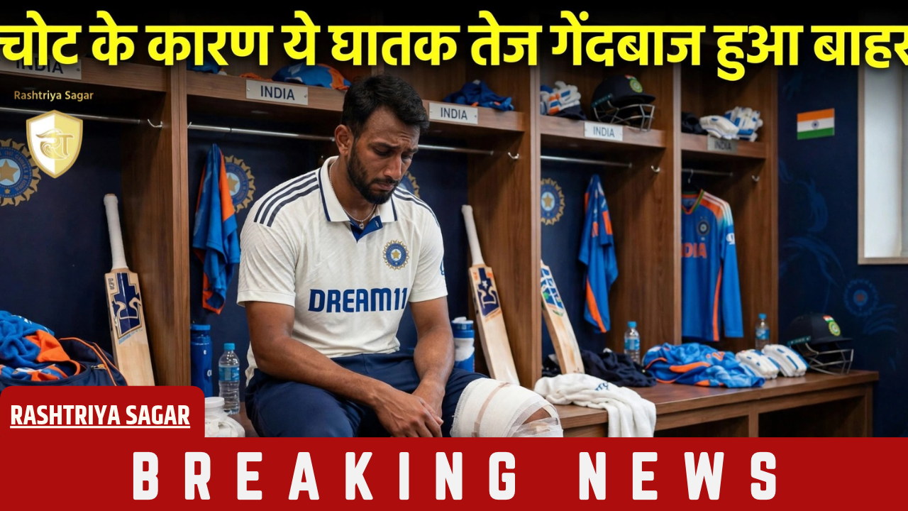 Team India को लगा झटका! चोट के कारण ये घातक तेज गेंदबाज हुआ बाहर, तीसरा वनडे नहीं खेलेगा