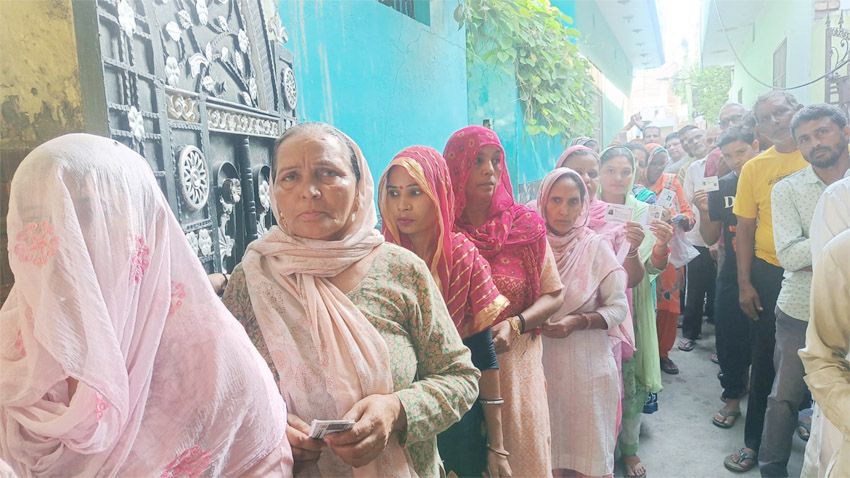 कैथल में 11 बजे तक 22.21 प्रतिशत मतदान, पूंडरी सीट पर सबसे अधिक वोटिंग
