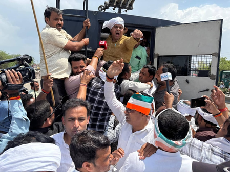 मध्य प्रदेश: धार में विरोध प्रदर्शन पर कांग्रेस नेताओं के खिलाफ एफआईआर