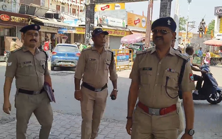 उधम सिंह नगर पुलिस का 'नो व्हीकल डे', एसपी स्वप्न किशोर सिंह पैदल पहुंचे कार्यालय