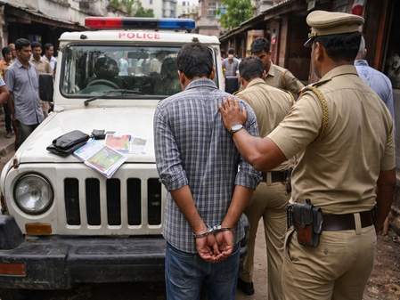 पटना में पुलिस मुठभेड़ में कैश वैन लूट का मुख्य आरोपी घायल, 5 लाख रुपए बरामद