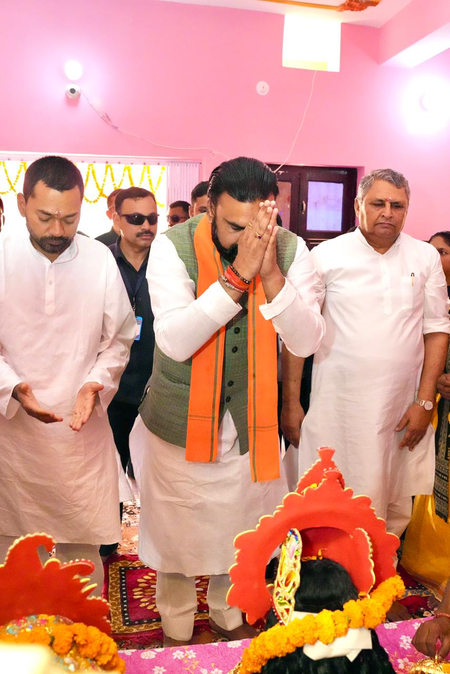 चकोटी मठ में सीएम सम्राट चौधरी, ‘24 अवतार धाम’ के विकास का किया ऐलान