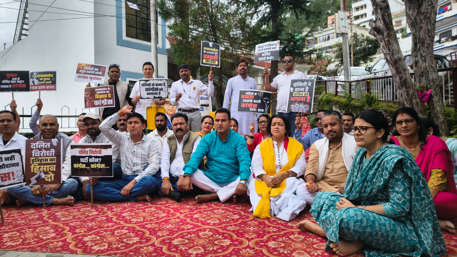 कांग्रेस पर भाजपा का बड़ा आरोप, कहा- प्रदेश की शांति और सौहार्द बिगाड़ने की कोशिश कर रही विपक्षी पार्टी