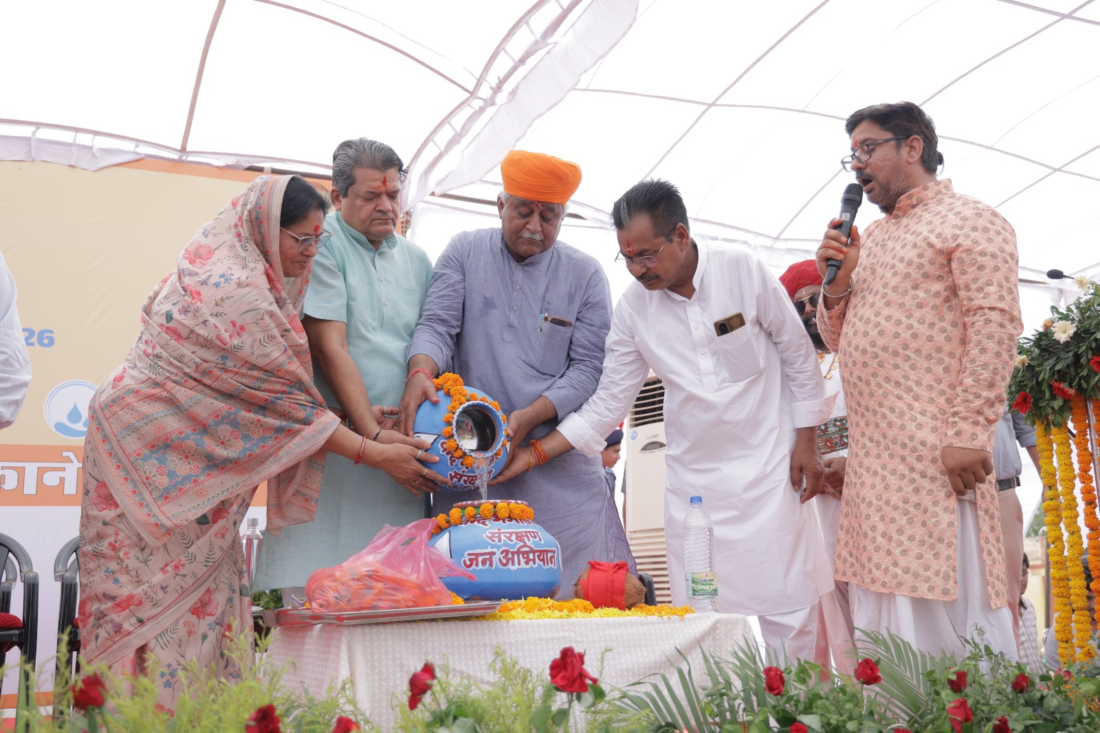 मुख्यमंत्री ने जल संरक्षण की परम्परा को किया पुनर्जीवित : मंत्री सुमित गोदारा