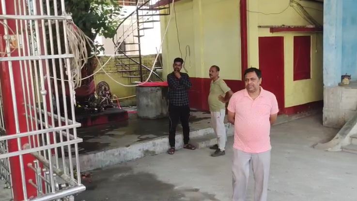 महाशक्ति कालीबाड़ी मंदिर में दुस्साहसिक चोरी