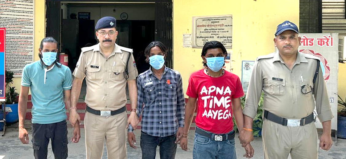 गढ़मीरपुर मारपीट प्रकरण में दूसरे पक्ष के तीन आरोपित गिरफ्तार