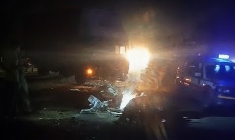 कोडरमा घाटी में हादसे में ट्रेलर चालक की मौत, मचा हड़कंप