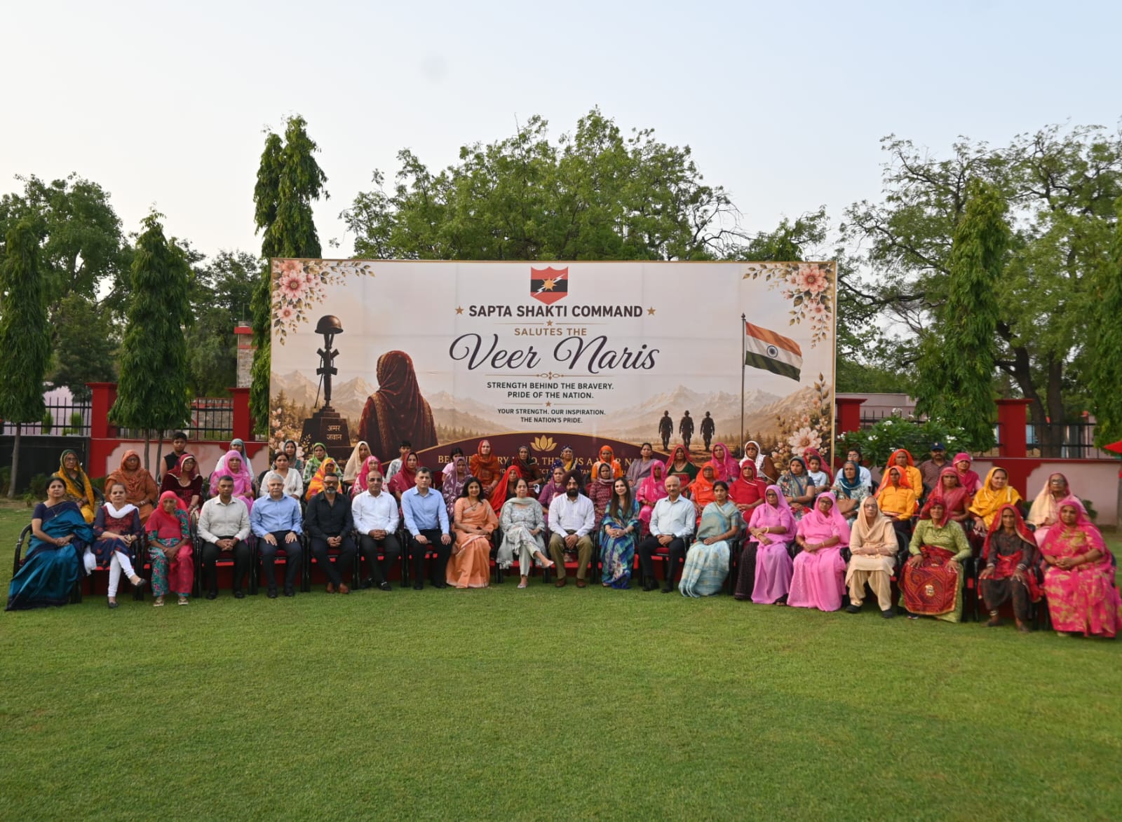 सप्त शक्ति कमान ने किया वीर नारियों का सम्मान, सेना के बच्चों के भविष्य के लिए शिक्षा को प्रोत्साहन