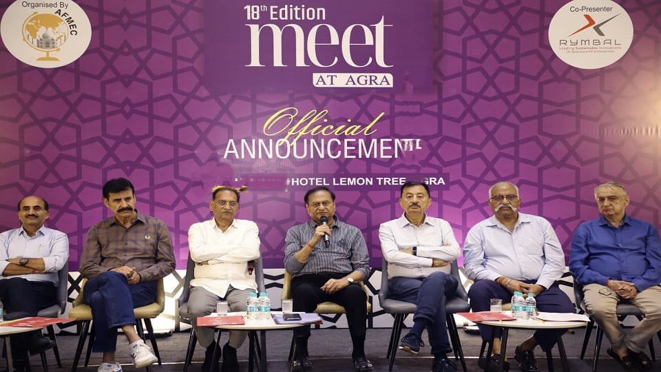 ‘मीट एट आगरा 2026’ शुरू, फुटवियर उद्योग को वैश्विक बाजार में नई उड़ान की उम्मीद