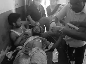 गयाजी में जमीन नापी के दौरान युवक पर हमला:दूसरे पक्ष ने चाकू से किया अटैक, सिर में लगी चोट