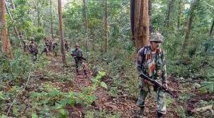 छत्तीसगढ़ के बीजापुर में मुठभेड़ में नक्सली ढेर, शव बरामद