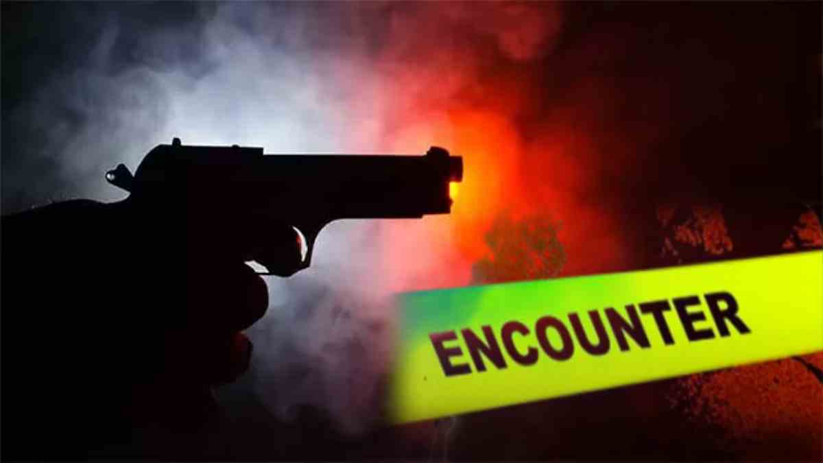 पुलिस मुठभेड़ में एक शातिर बदमाश गिरफ्तार, पैर में लगी गोली