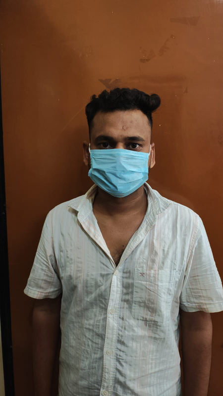 गैंगस्टर एक्ट में वांछित बदमाश गिरफ्तार, 4 साल से ओडिशा में भेष बदलकर रह रहा था