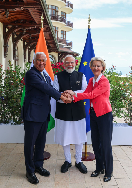एफटीए और पश्चिम एशिया पर पीएम मोदी की ईयू नेताओं से बातचीत