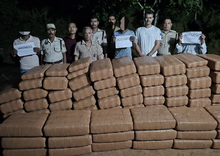 असम पुलिस की बड़ी कार्रवाई, 10.8 करोड़ की ड्रग्स बरामद