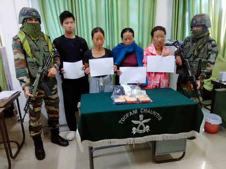 हेरोइन तस्करी का भंडाफोड़, 9 आरोपी गिरफ्तार
